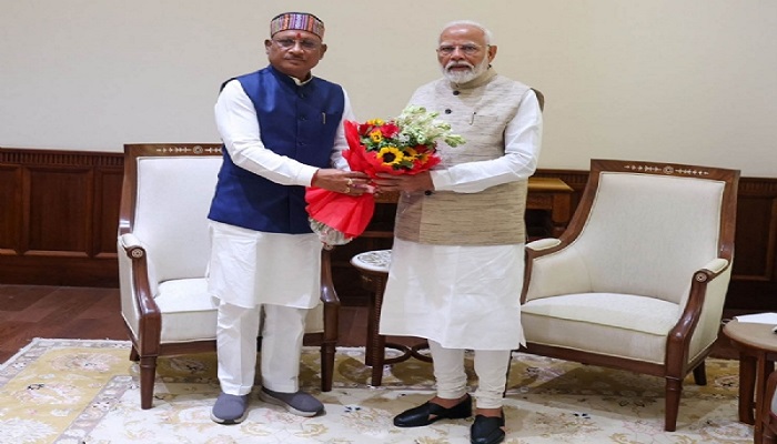 CM Vishnudev Sai met PM Modi