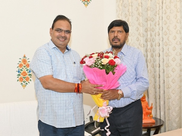 Union Minister Athawale met CM Bhajanlal Sharma