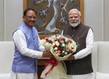 CM Vishnudev Sai met PM Modi