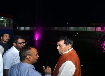 AK Sharma inspected the preparations for Chhath festival in Barabanki