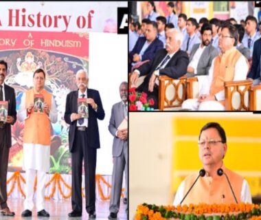 CM Dhami released 'A History of Hinduism'