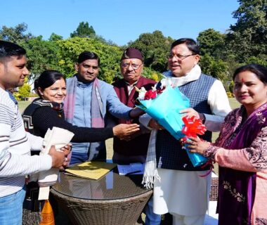 Public representatives met CM Dhami