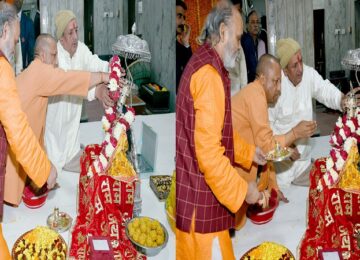 CM Yogi participated in Shri Ram Janaki marriage festival